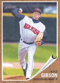 2011 Topps Heritage Minors #13 Kyle Gibson