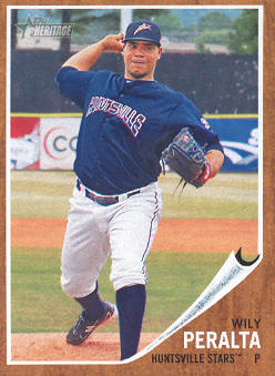 2011 Topps Heritage Minors #14 Wily Peralta