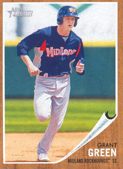 2011 Topps Heritage Minors #15 Grant Green