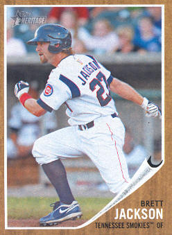 2011 Topps Heritage Minors #21 Brett Jackson