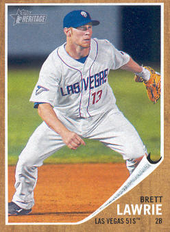 2011 Topps Heritage Minors #23 Brett Lawrie