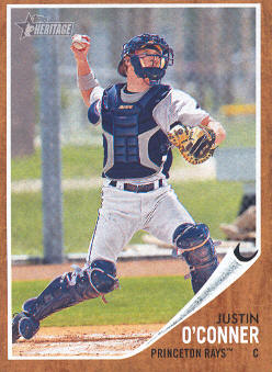 2011 Topps Heritage Minors #24 Justin O'Conner