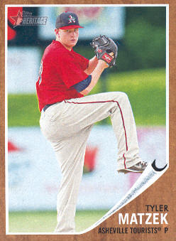 2011 Topps Heritage Minors #26 Tyler Matzek