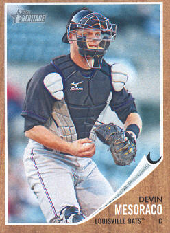 2011 Topps Heritage Minors #27 Devin Mesoraco