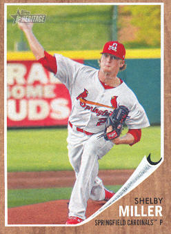 2011 Topps Heritage Minors #28 Shelby Miller