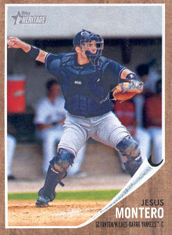 2011 Topps Heritage Minors #29 Jesus Montero
