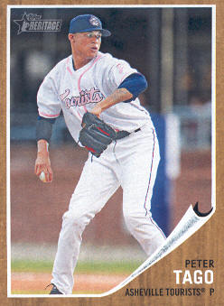 2011 Topps Heritage Minors #31 Peter Tago