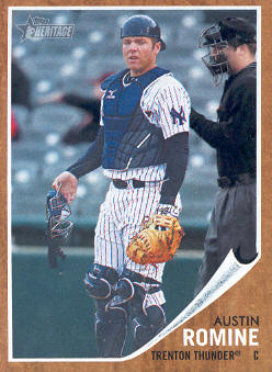 2011 Topps Heritage Minors #36 Austin Romine