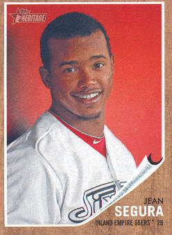 2011 Topps Heritage Minors #37 Jean Segura