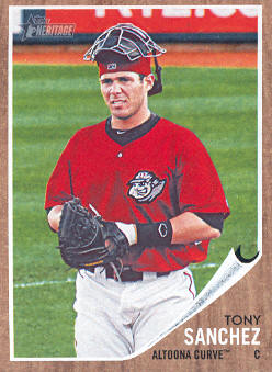 2011 Topps Heritage Minors #38 Tony Sanchez