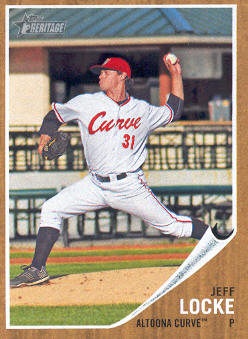 2011 Topps Heritage Minors #41 Jeff Locke