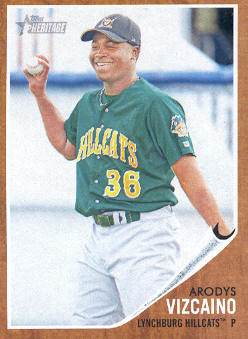 2011 Topps Heritage Minors #46 Arodys Vizcaino