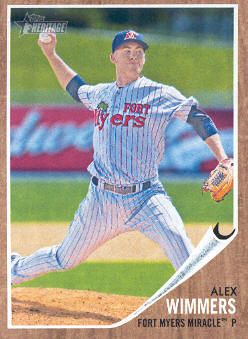 2011 Topps Heritage Minors #48 Alex Wimmers