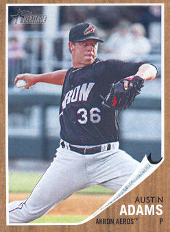 2011 Topps Heritage Minors #51 Austin Adams