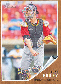 2011 Topps Heritage Minors #56 Luke Bailey
