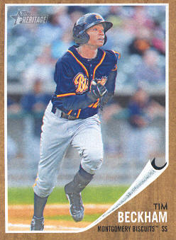 2011 Topps Heritage Minors #62 Tim Beckham