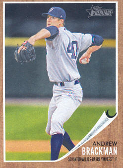 2011 Topps Heritage Minors #67 Andrew Brackman