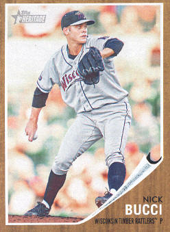 2011 Topps Heritage Minors #71 Nick Bucci