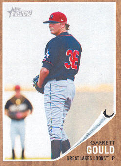 2011 Topps Heritage Minors #78 Garrett Gould