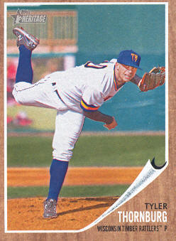 2011 Topps Heritage Minors #88 Tyler Thornburg