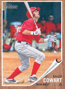 2011 Topps Heritage Minors #90 Kaleb Cowart