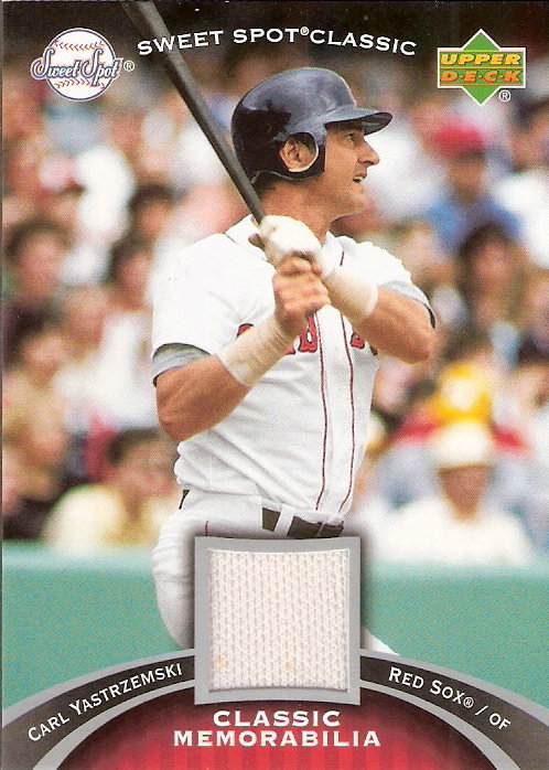 2007 Sweet Spot Classic Classic Memorabilia #CY Carl Yastrzemski