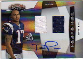 2010 Certified #303 Taylor Price JSY AU/699 RC