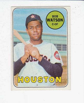 1969 Topps #562 Bob Watson RC
