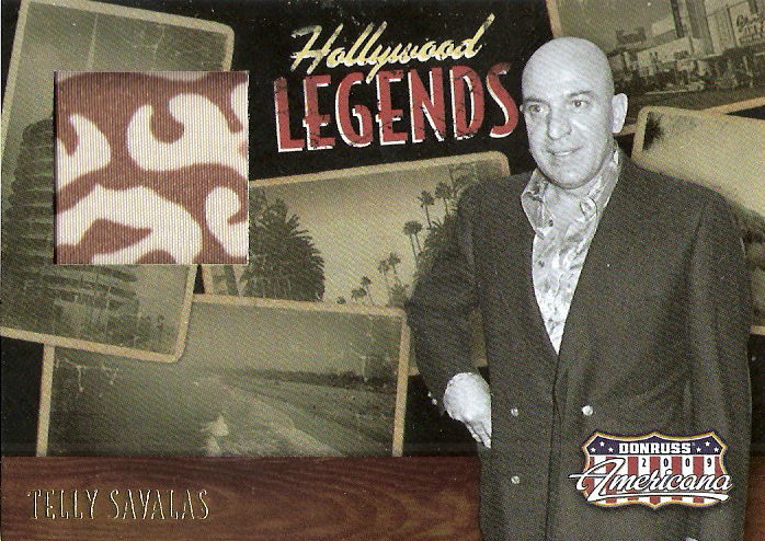 2009 Americana Hollywood Legends Material #20 Telly Savalas/500