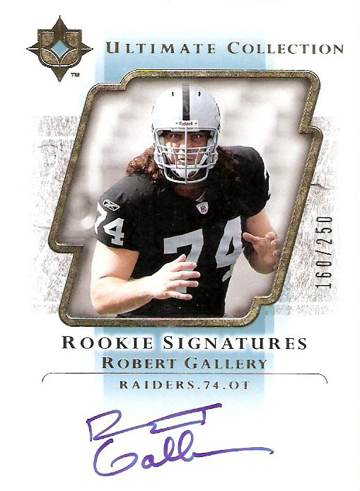 2004 Ultimate Collection #122 Robert Gallery AU RC