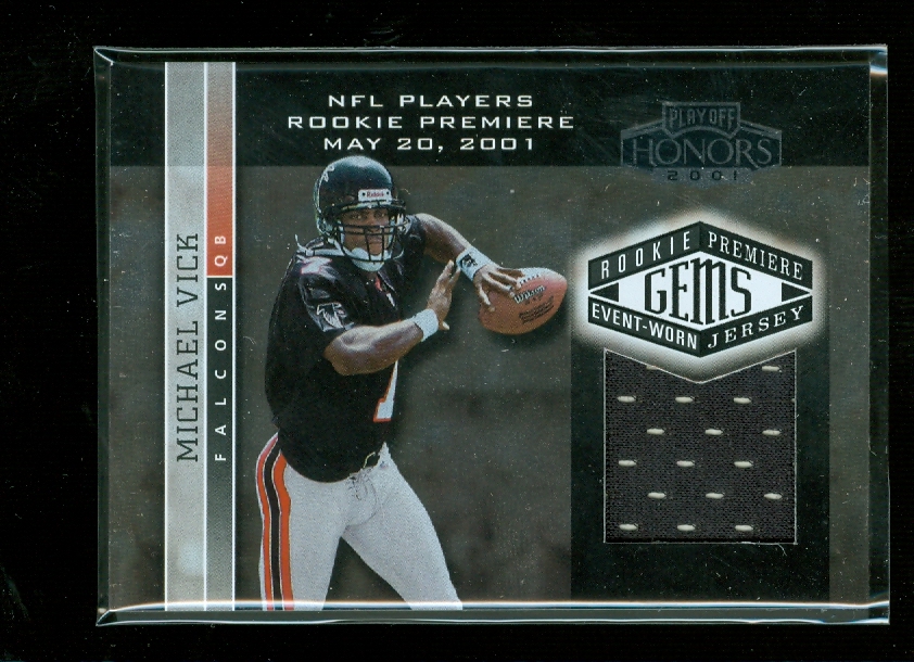 2001 Playoff Honors #231 Michael Vick JSY RC