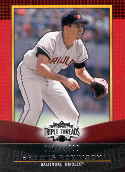 2011 Topps Triple Threads #51 Brooks Robinson
