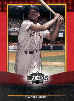 2011 Topps Triple Threads #88 Monte Irvin