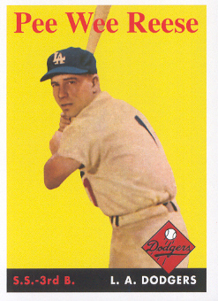 2011 Topps 60 Years of Topps #7 Pee Wee Reese