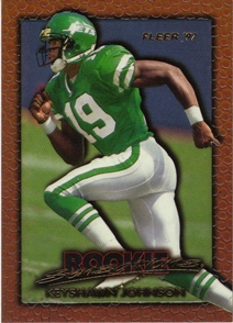 1997 Fleer Rookie Sensations #11 Keyshawn Johnson