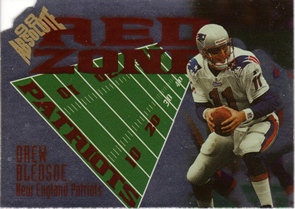 1998 Absolute Red Zone Die Cut #11 Drew Bledsoe