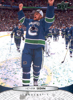 2011-12 Upper Deck #13 Henrik Sedin