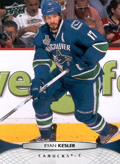 2011-12 Upper Deck #16 Ryan Kesler