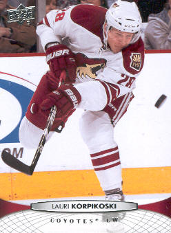 2011-12 Upper Deck #55 Lauri Korpikoski