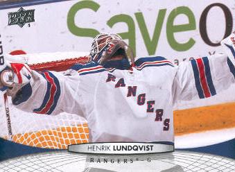 2011-12 Upper Deck #73 Henrik Lundqvist
