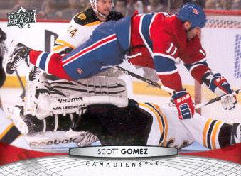 2011-12 Upper Deck #101 Scott Gomez