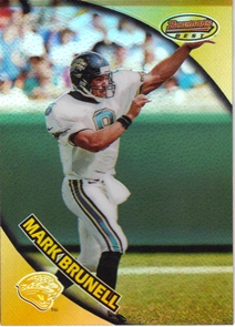 1997 Bowman's Best Refractors #32 Mark Brunell
