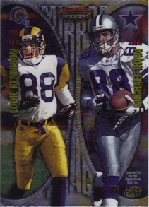 1997 Bowman's Best Mirror Images #MI9 Michael Irvin/Eddie Kennison/Carl Pickens/Keyshawn Johnson