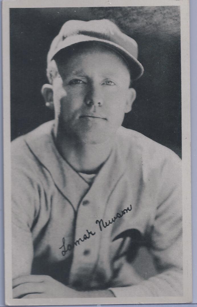 1936 National Chicle Fine Pen Premiums R313 #60 Lamar Newsom