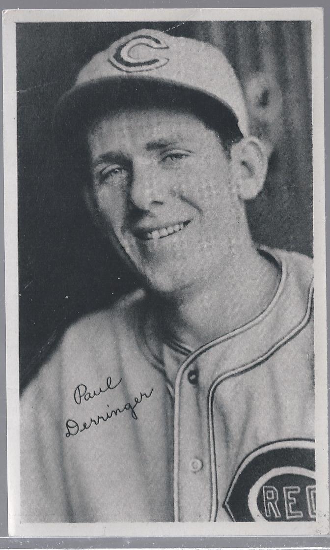 1936 National Chicle Fine Pen Premiums R313 #23 Paul Derringer