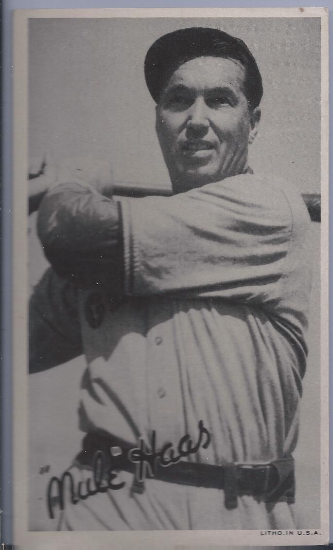 1936 Goudey Wide Pen Premiums R314 #A43 Mule Haas