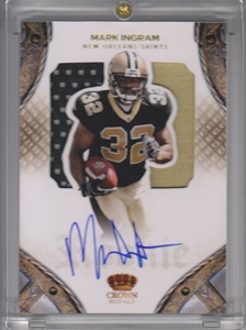 2011 Crown Royale #217 Mark Ingram JSY AU/199 RC