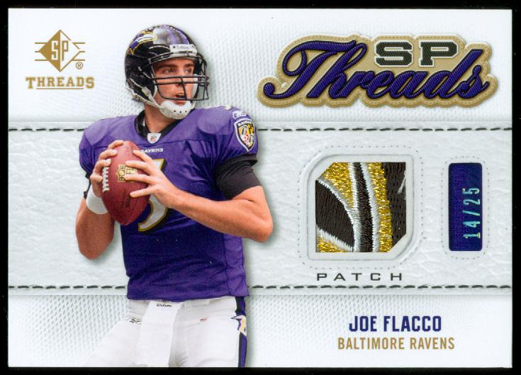 2009 SP Threads SP Threads Patch #TJF Joe Flacco