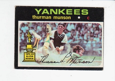 1971 Topps #5 Thurman Munson