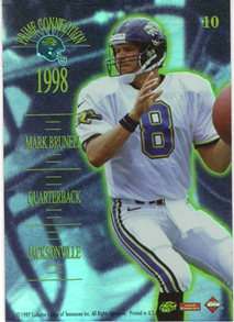1998 Collector's Edge Advantage Prime Connection #10 M.Brunell/J.Stewart